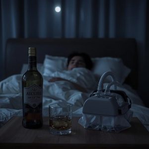 Picie alkoholu przed pójściem spać wyjaśnia pulmonolog