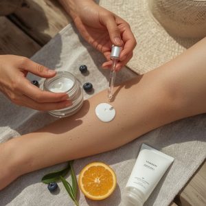 Wieczorny spray z kwasem hialuronowym jako ulga po gorącym dniu